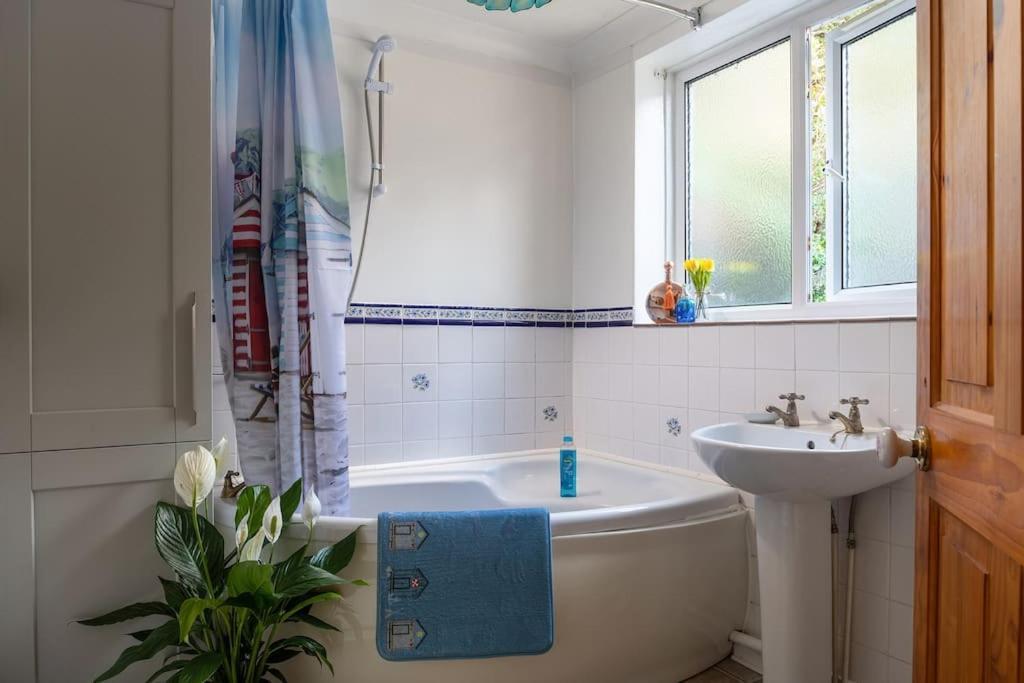 Fantastic Sea Views At Century'S Old Alma'S Cottage - Sleeps Up To 8 Guests Penmaen-mawr Esterno foto